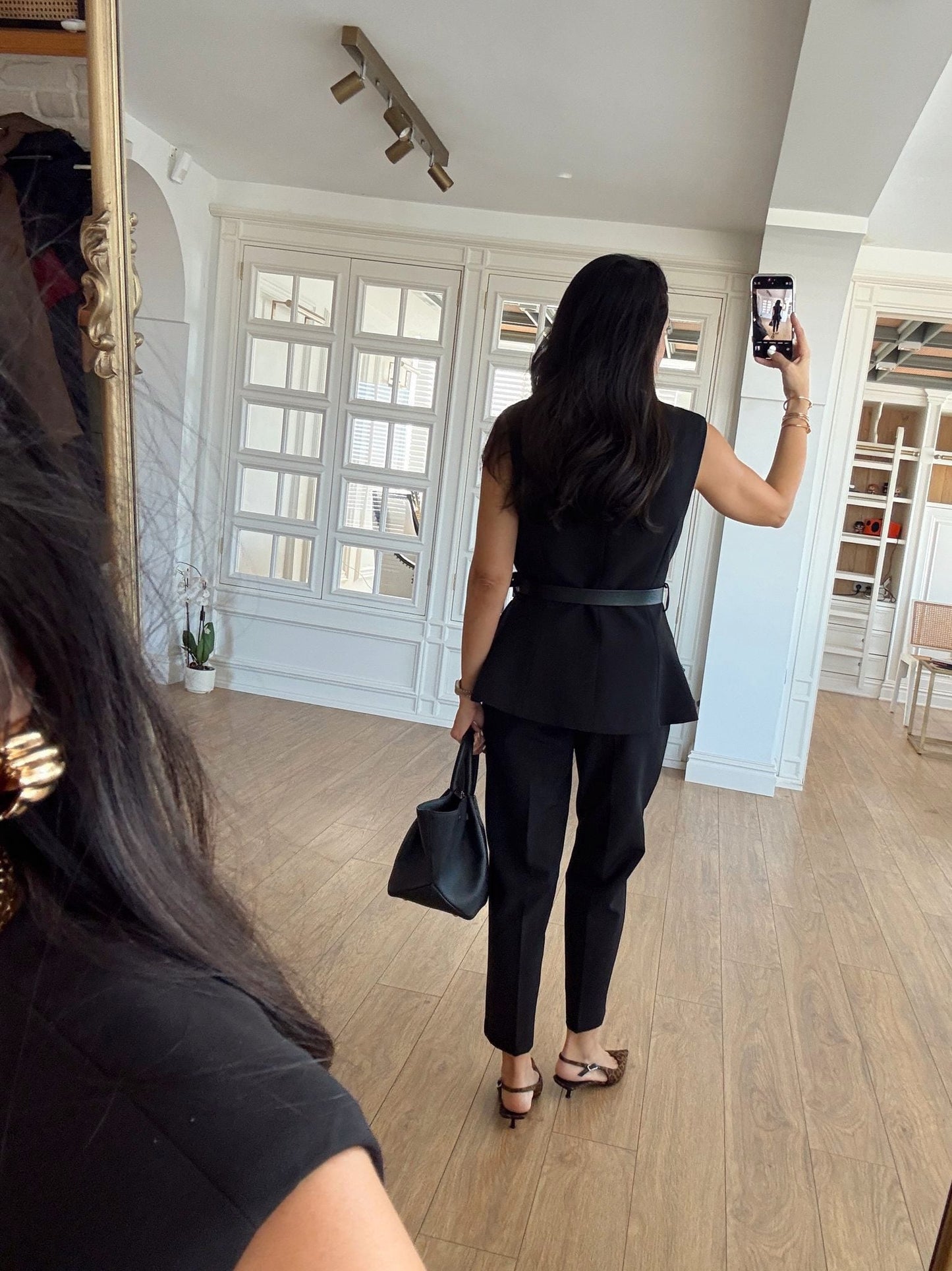 Dali Belted Flato Trouser Vest Suit