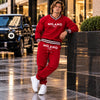 Milano Italy White Tracksuit Set