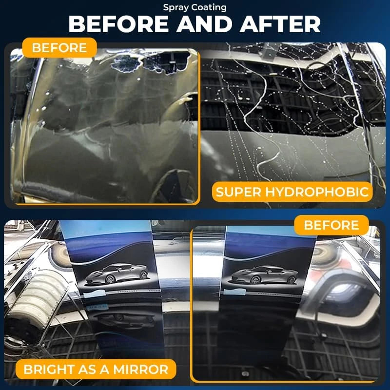 NUAN Nano Hydrophobic Ceramic Coating Spray Kit