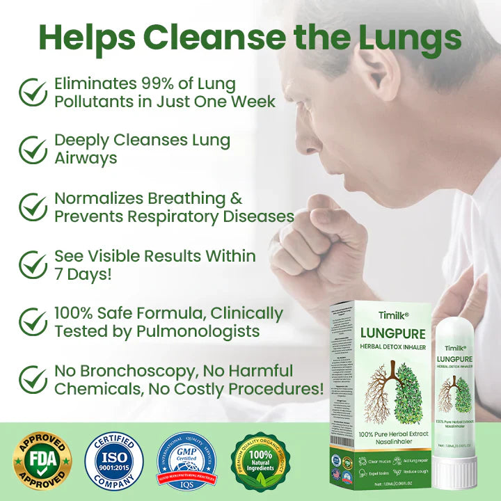 LungPure Herbal Detox Inhaler