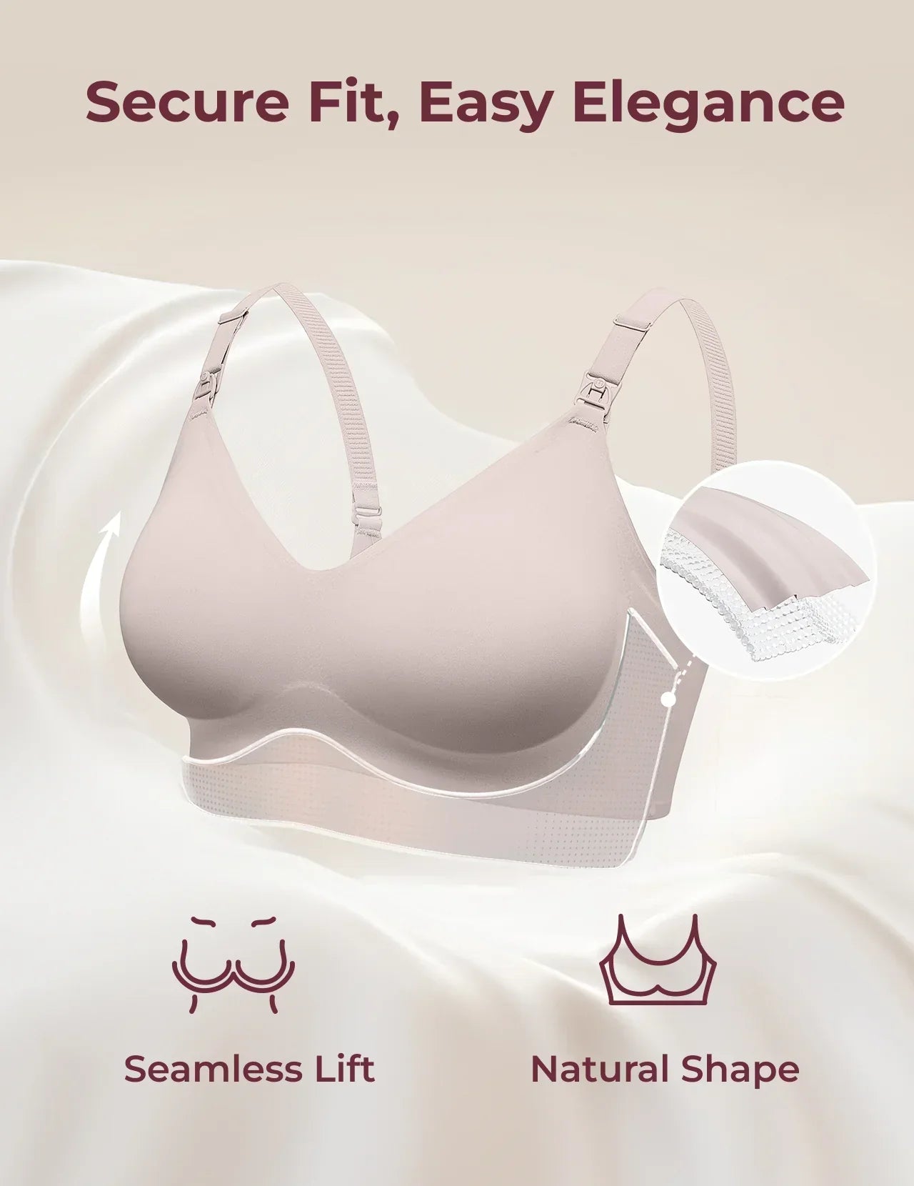 SMOOTH - Ultra Soft & Omni Maternity Nursing Bra