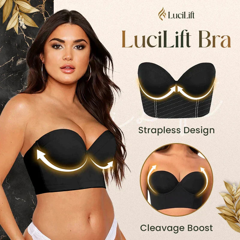 Low Back Strapless Bra