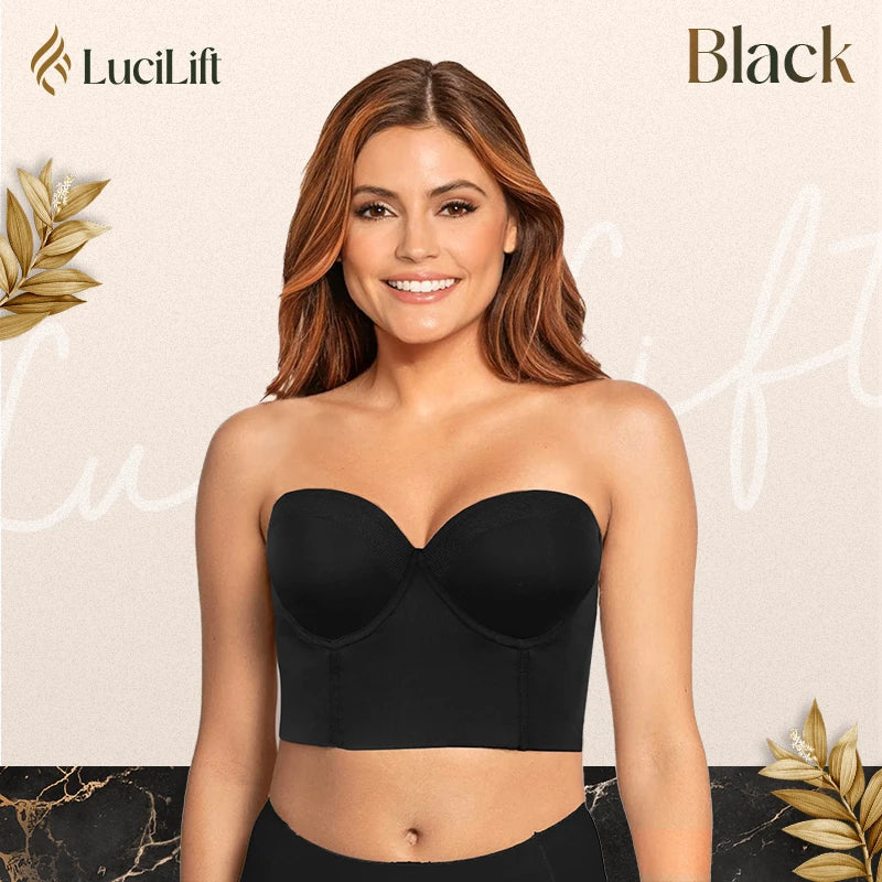 Low Back Strapless Bra