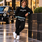 Milano Italy White Tracksuit Set
