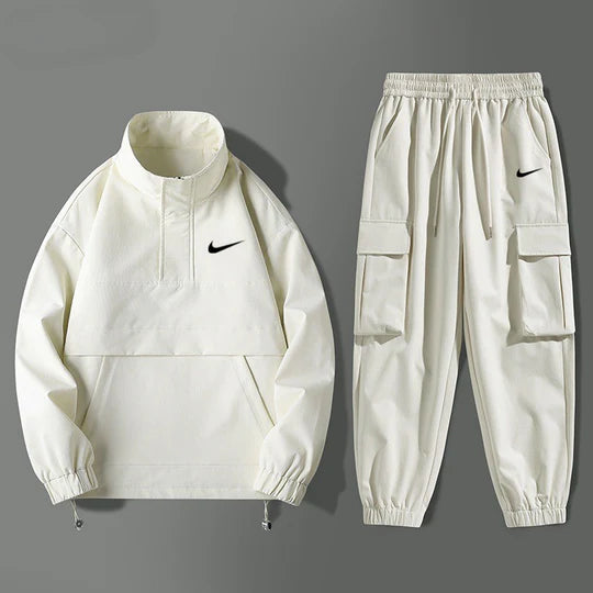 Men’s Techwear Cargo Tracksuit Set