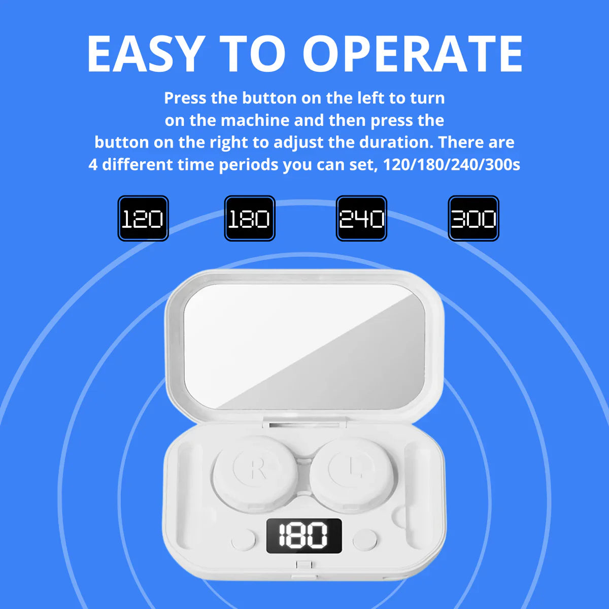 Ultrasonic Contact Lens Cleaner