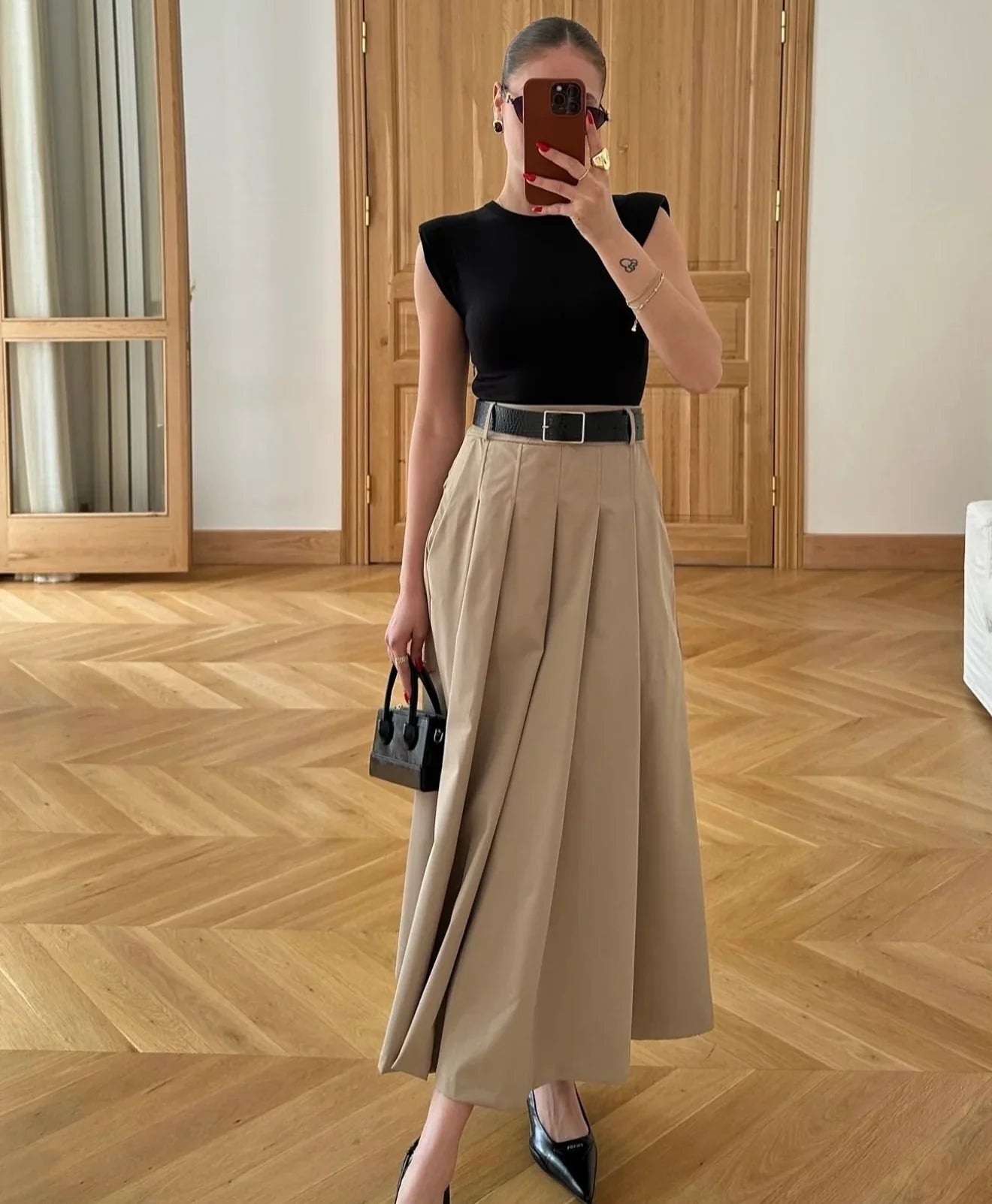 Monarch Contrast Maxi Dress