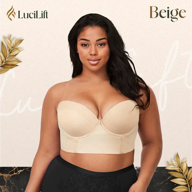 Low Back Strapless Bra