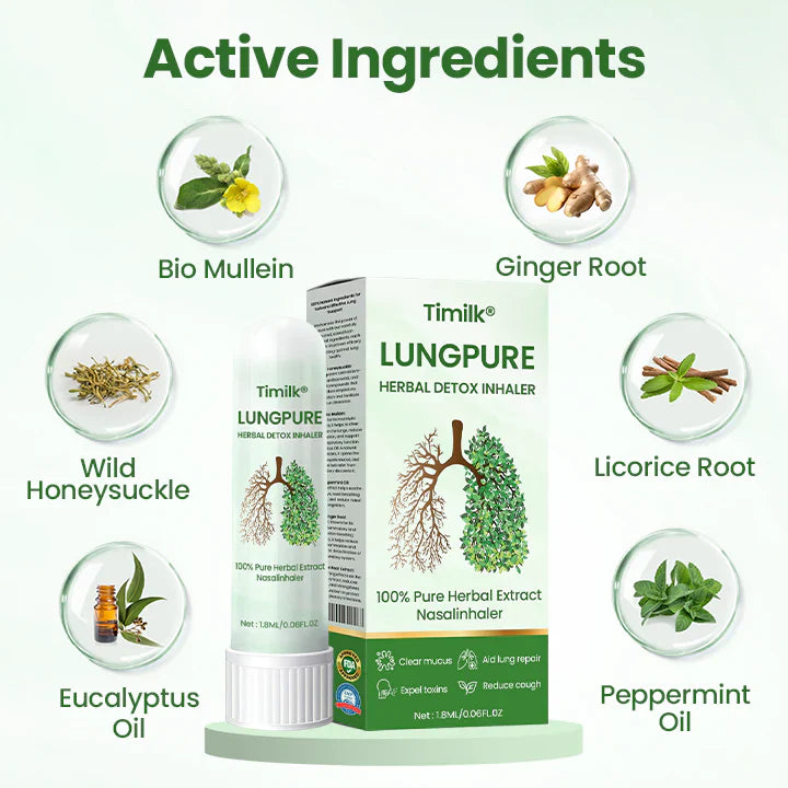 LungPure Herbal Detox Inhaler