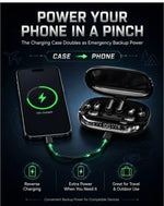 3-in-1 Bluetooth Wireless Earbuds