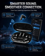 3-in-1 Bluetooth Wireless Earbuds