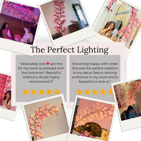 MEMORIES INSITE™BRANCH LIGHT CHERRY BLOSSOM TREE BRANCH LIGHTING