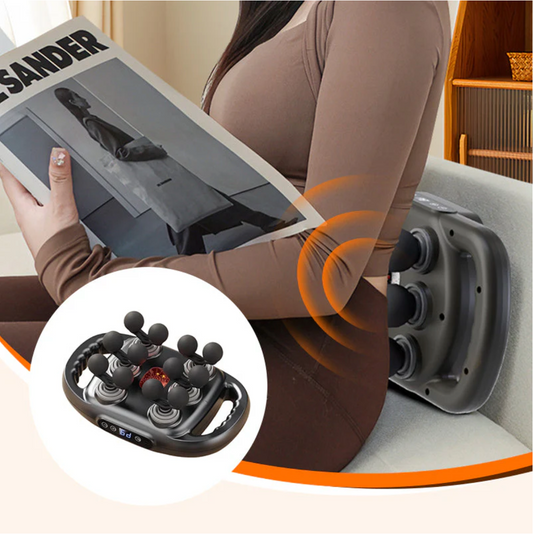 Multi-Functional Automatic 12-Head Muscle Massage Gun