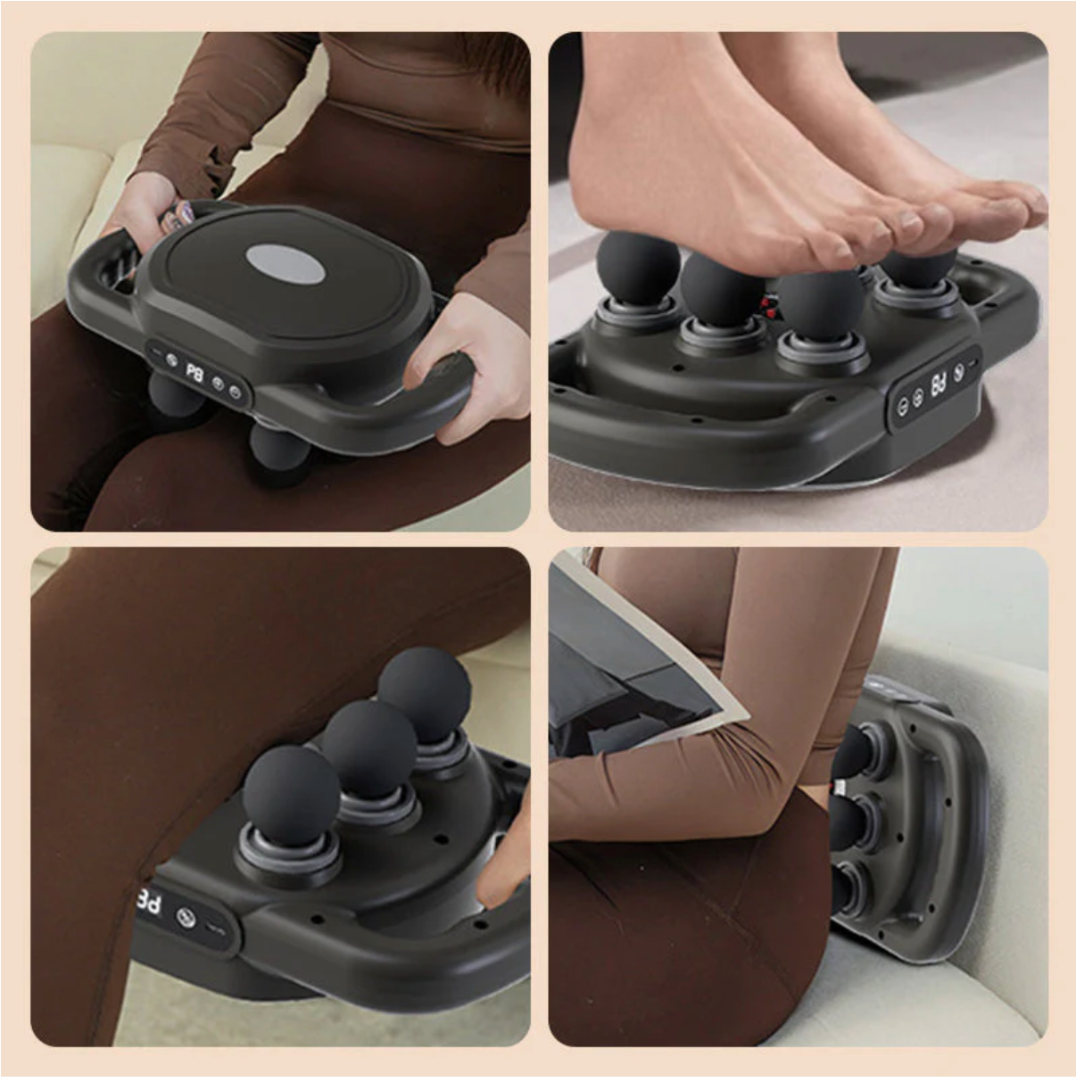 Multi-Functional Automatic 12-Head Muscle Massage Gun