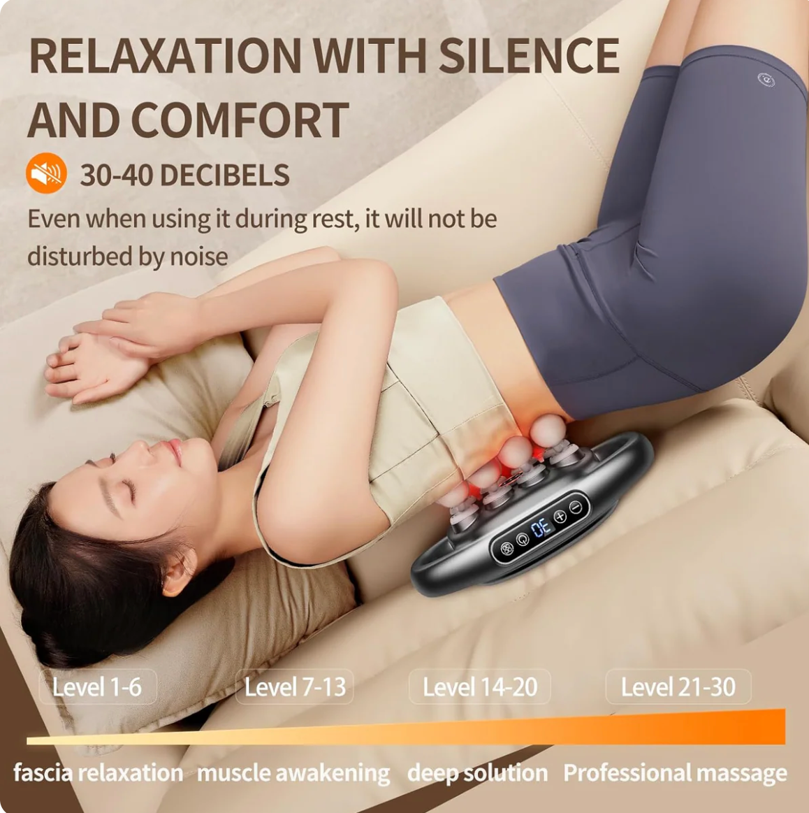 Multi-Functional Automatic 12-Head Muscle Massage Gun