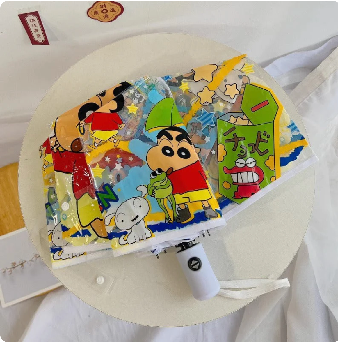 Shinchan Transparent Umbrella