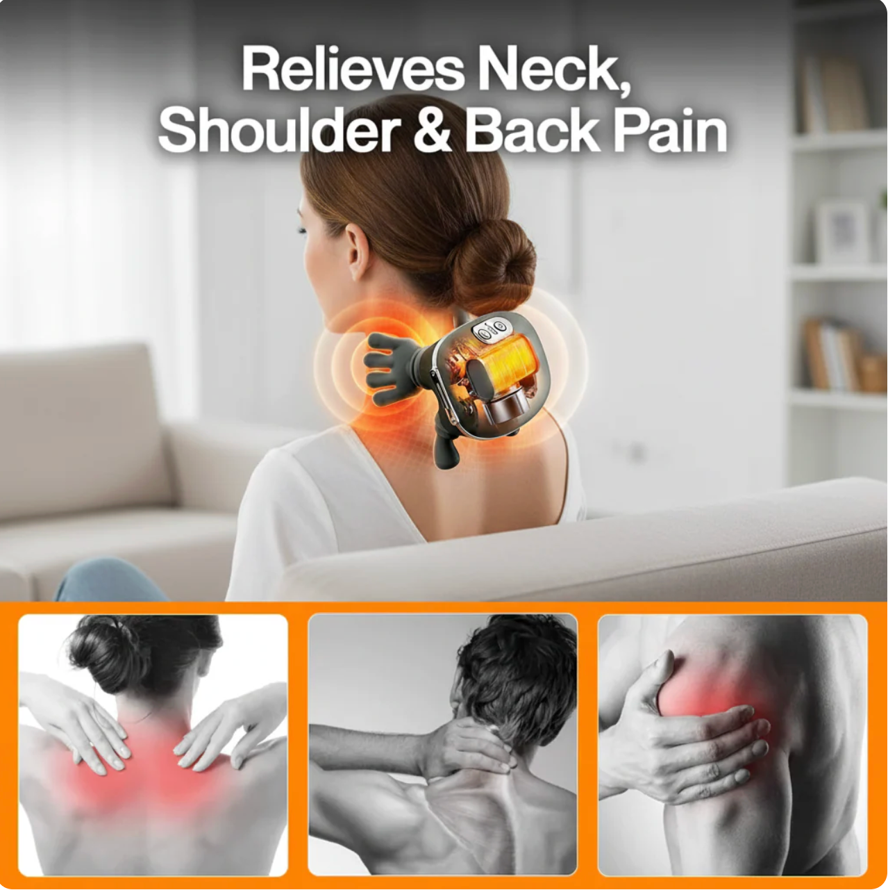 Portable Neck and Back Massager
