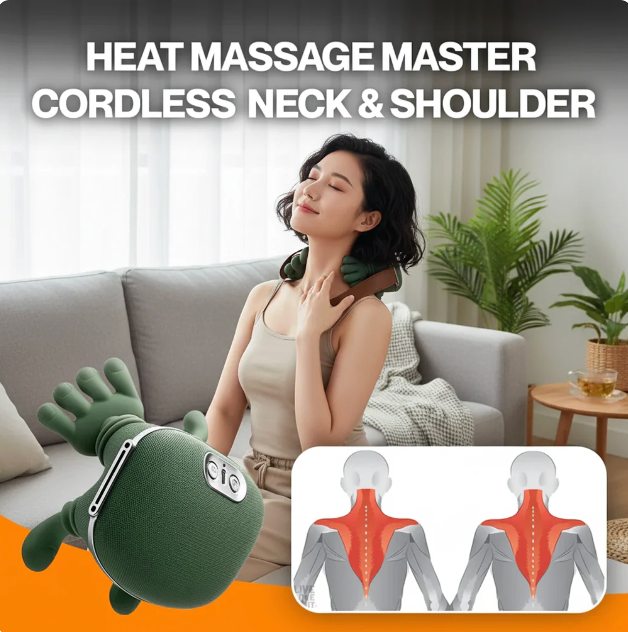 Portable Neck and Back Massager