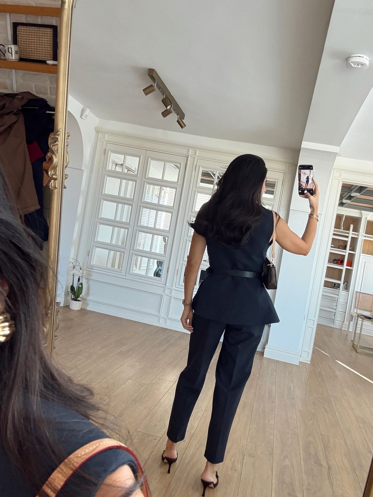 Dali Belted Flato Trouser Vest Suit