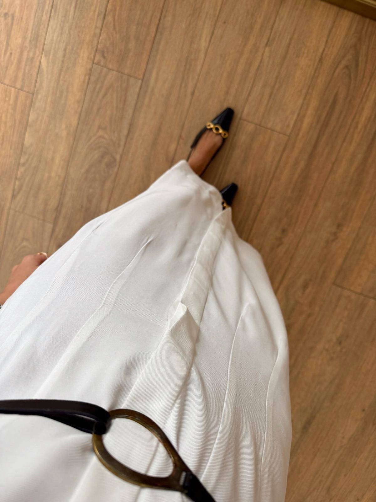 Parley Zero Sleeve Button Placket Belted Dress