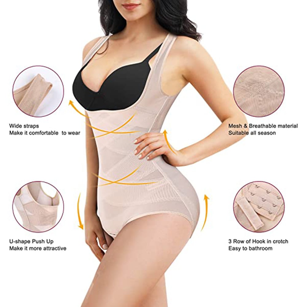 🔥Last Day Sale 49% OFF🔥High-Waist Shapewear Bodysuit – Sculpt Your Dream Curves ✨