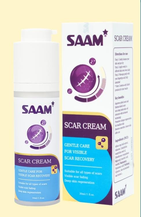 SAAM Scar Cream: Fade Minor Scars & Achieve Even Skin Tone