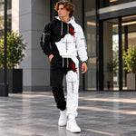 Graphic Hoodie Jogger Set