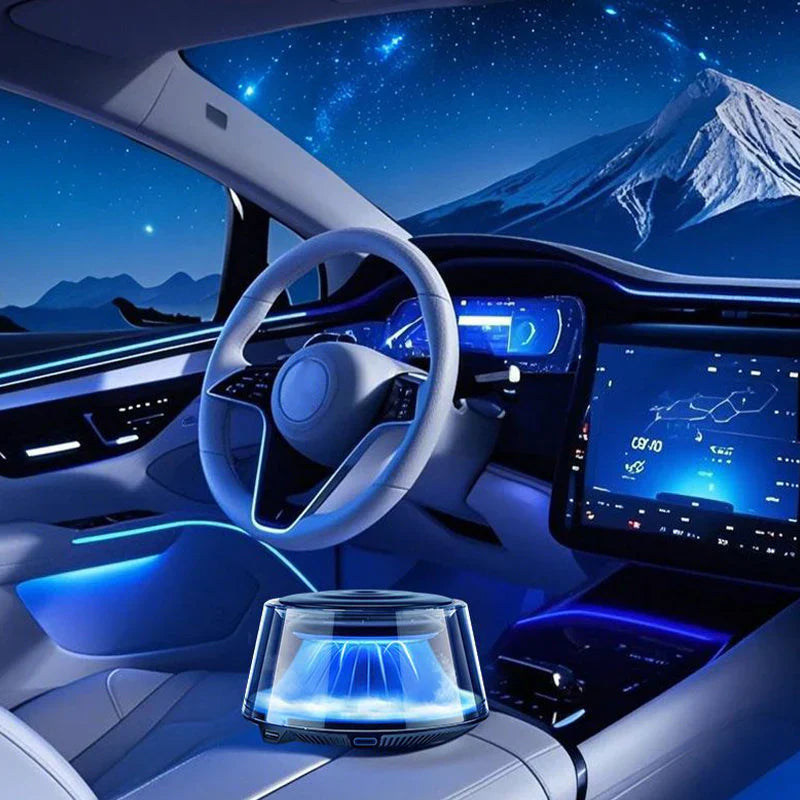 Cloud Mist Car Diffuser - Auto On/Off with 1 Refill = 2 Year Freshness