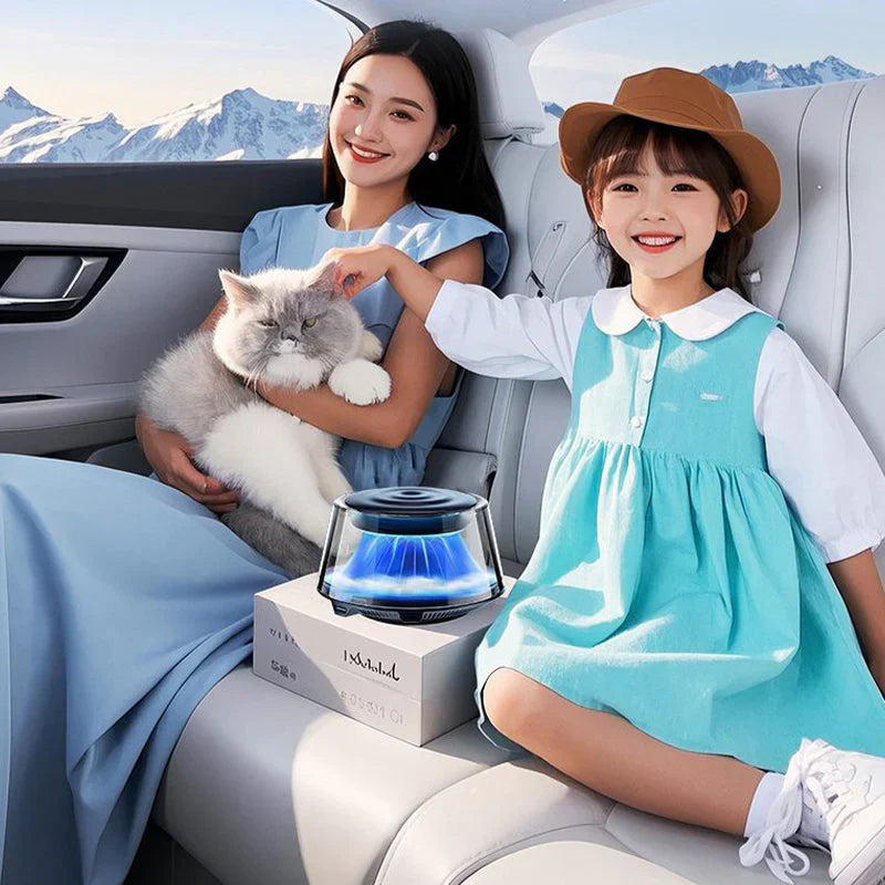 Cloud Mist Car Diffuser - Auto On/Off with 1 Refill = 2 Year Freshness