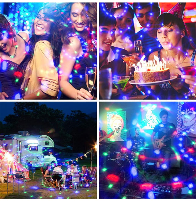 Party Spin Color Disco Light