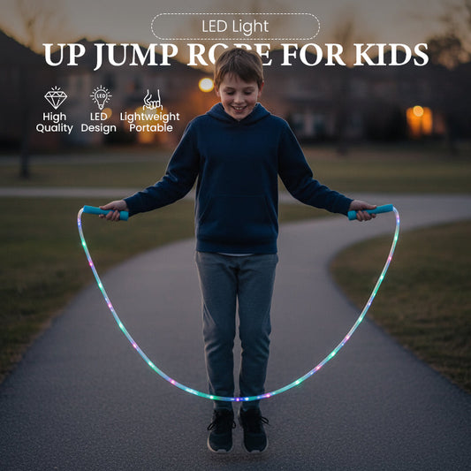 JumpGlow LED Light Rope for Play