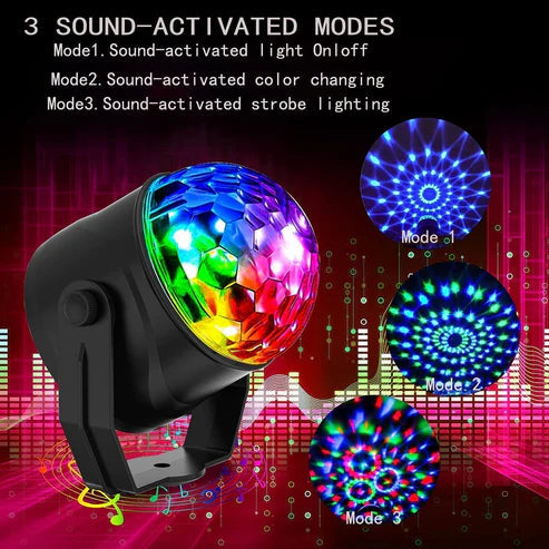 Party Spin Color Disco Light