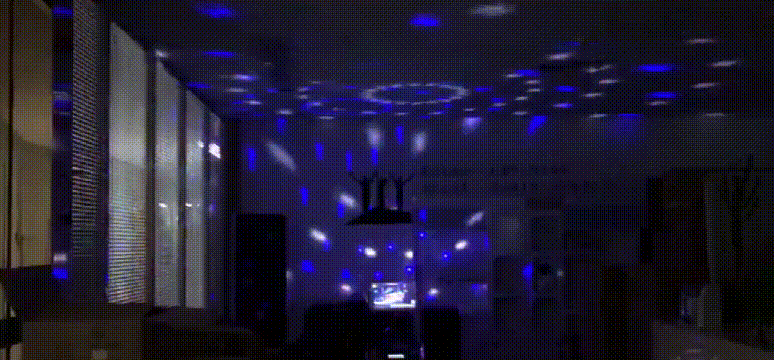 Party Spin Color Disco Light