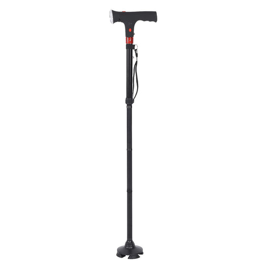 Folding Quad Travel Walking Cane