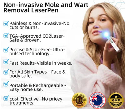 Bikenda® 🔥🔥 Non-Invasive Mole and Wart Removal Laser Pen