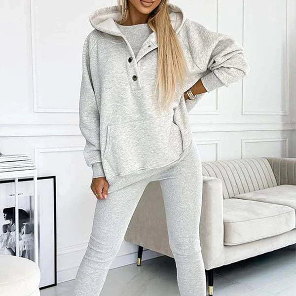 2024 Women's Sports Leisure Coat + Slim Vest + Trousers, 3-Piece Set