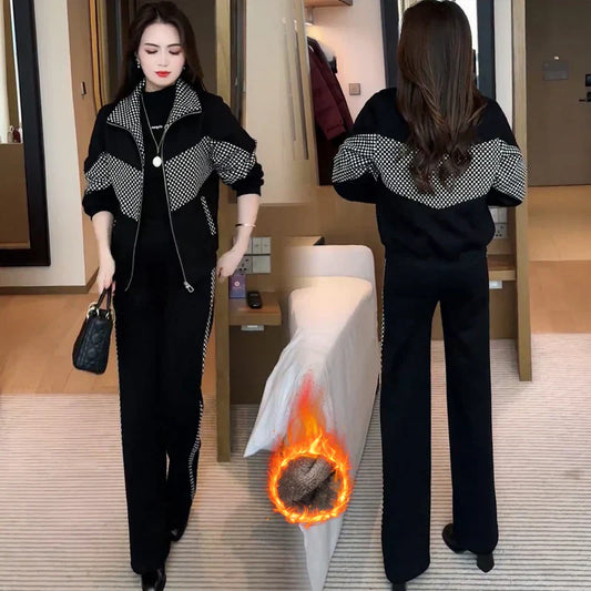 Winter Specials Women's Fashion Casual Patchwork Jacket