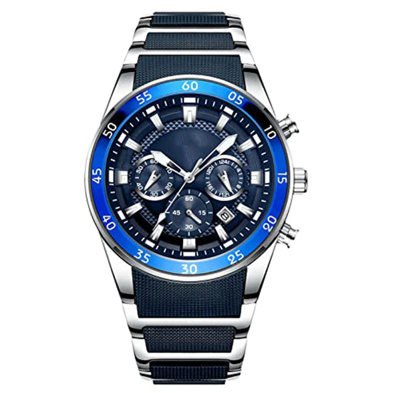 Men's Waterproof Multifunctional Quartz Watch ( Two Year Warranty)