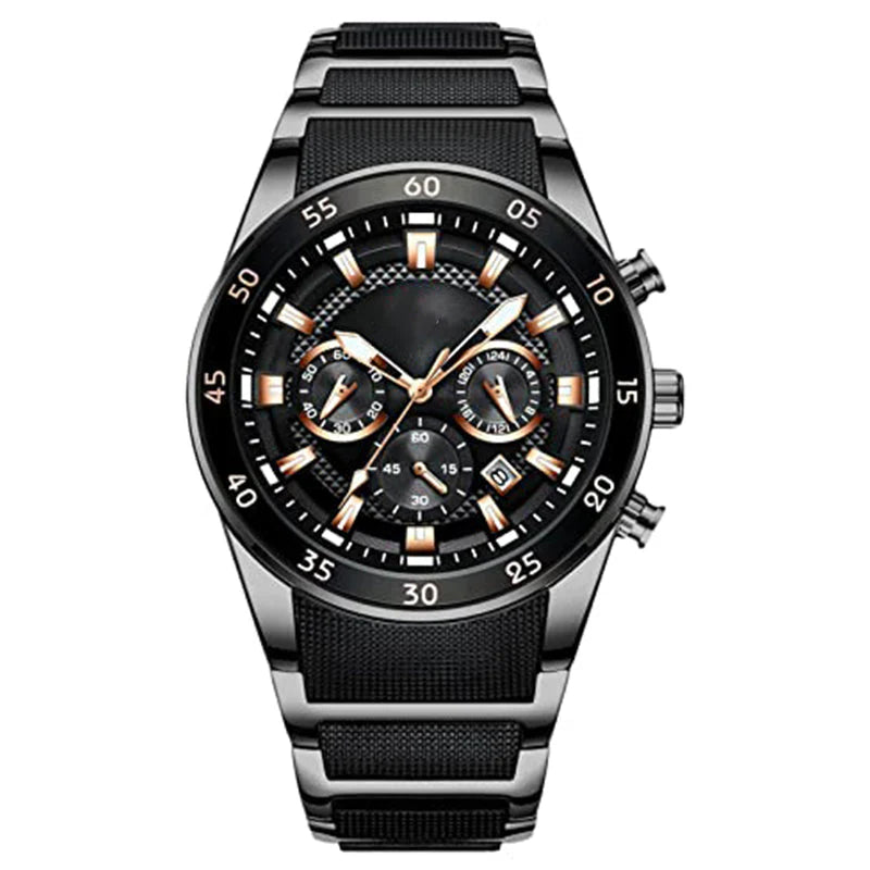 Men's Waterproof Multifunctional Quartz Watch ( Two Year Warranty)