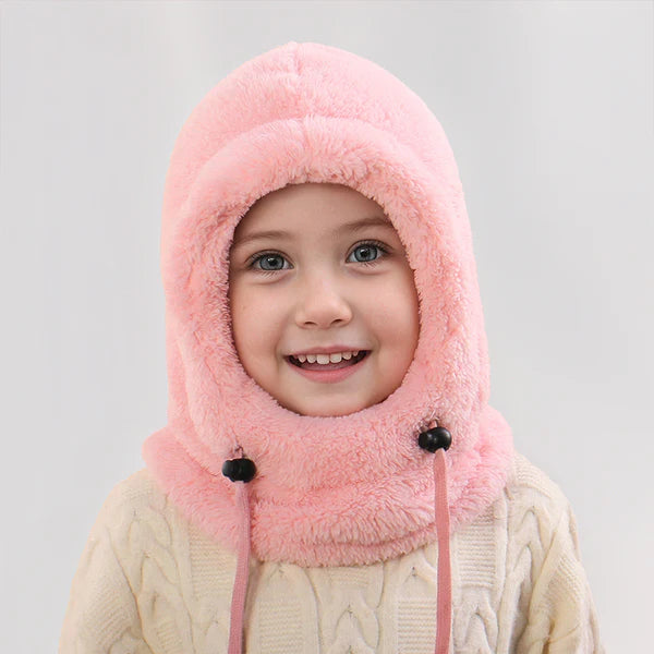 Cozy All-in-One Winter Warm Hat for Kids